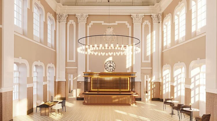 La perle 5 étoiles de Canfranc dévoile ses futurs charmes